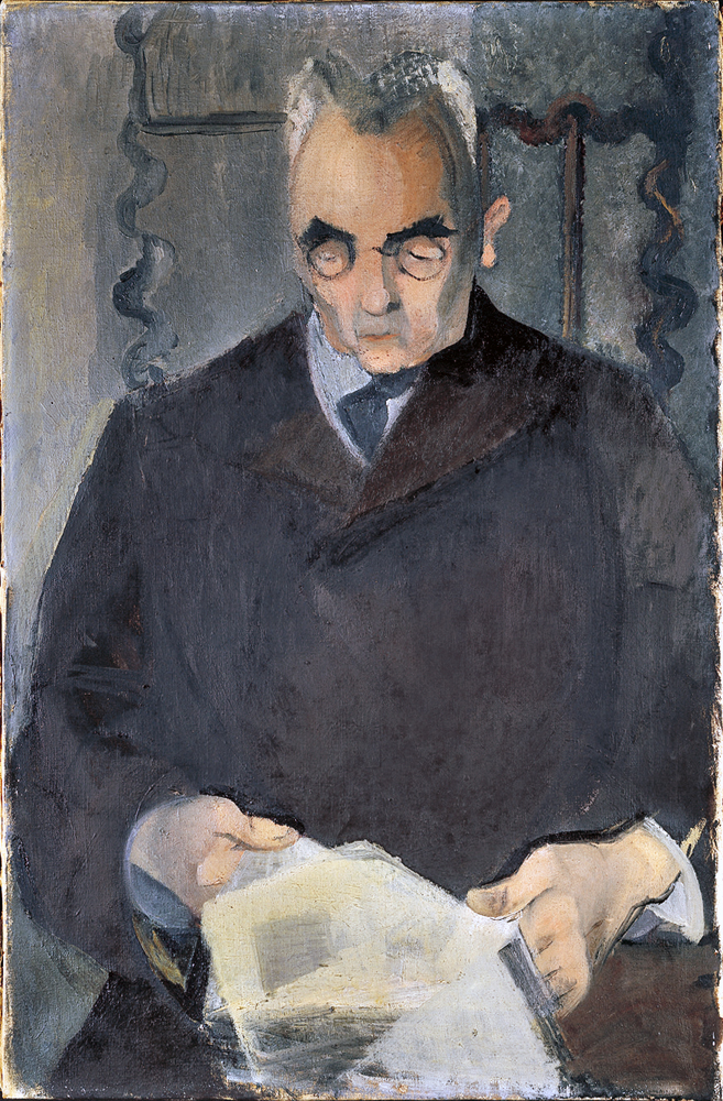 Portrait du père de l'artiste